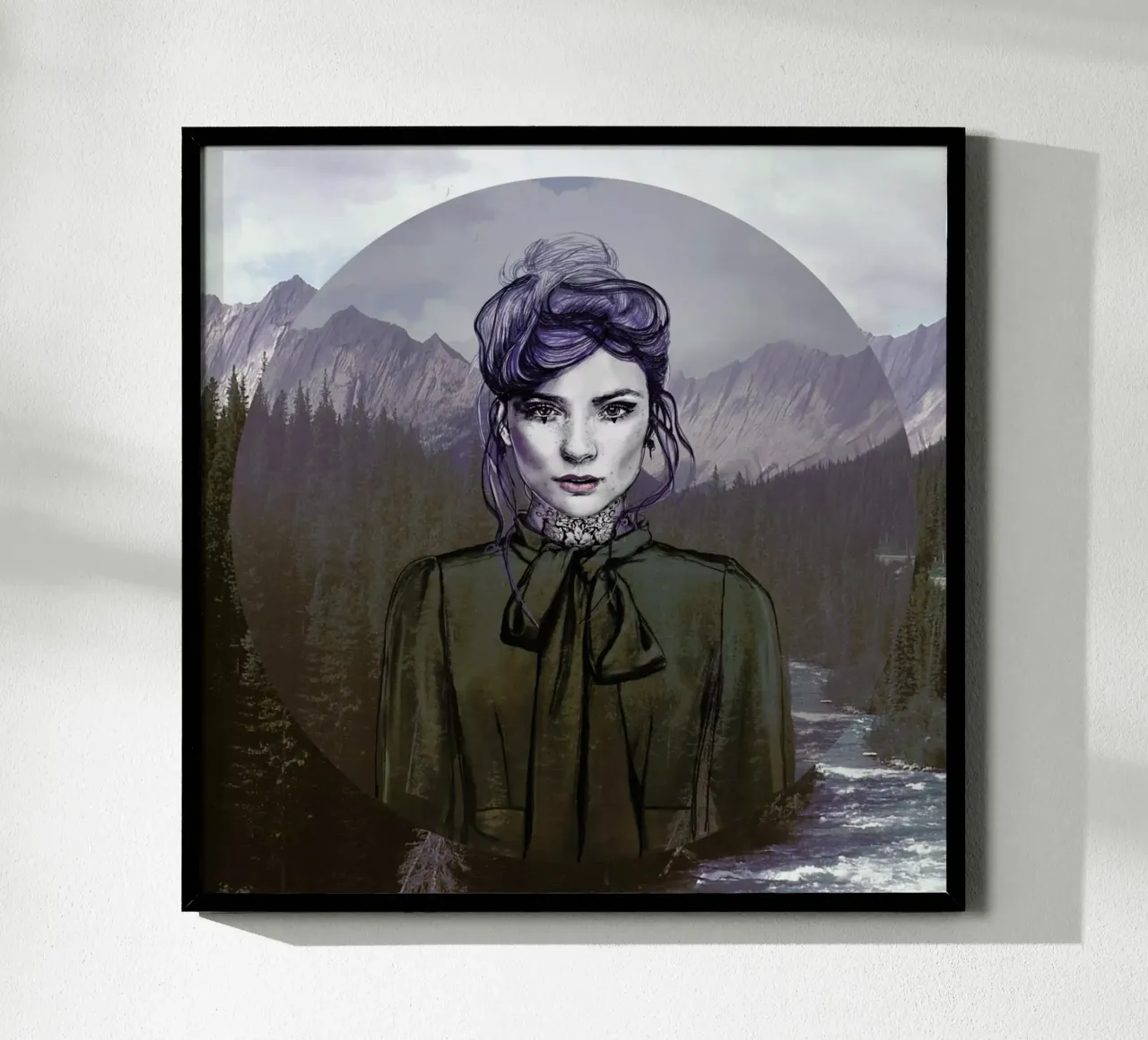 Purple Sky poster da Agnes KR Patience