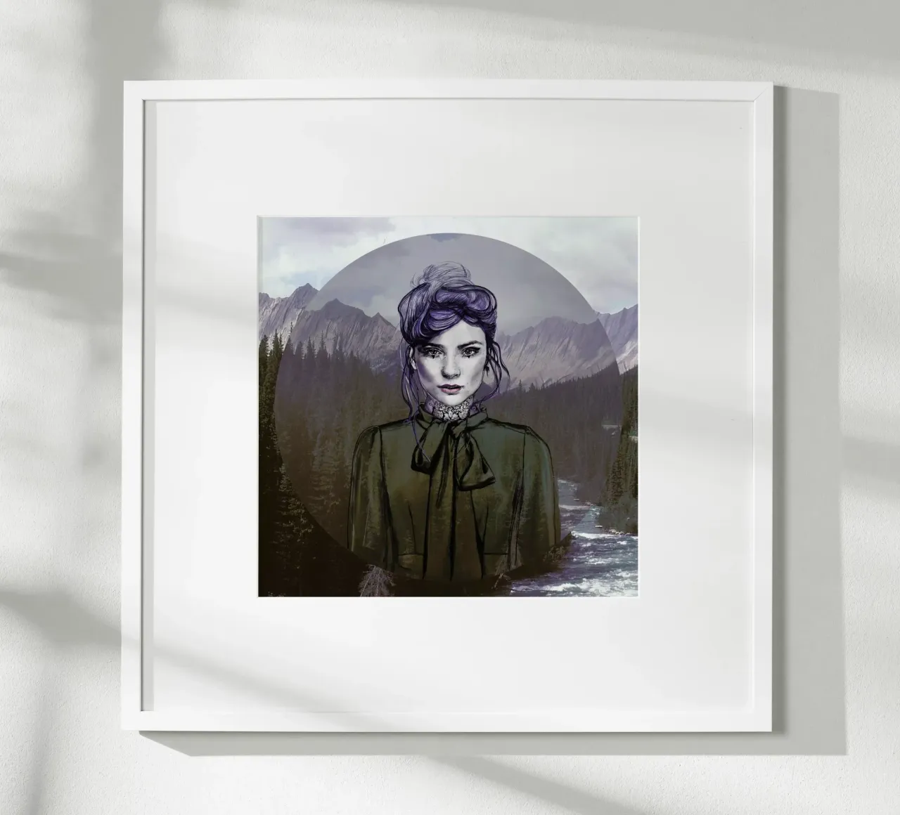 Purple Sky poster da Agnes KR Patience