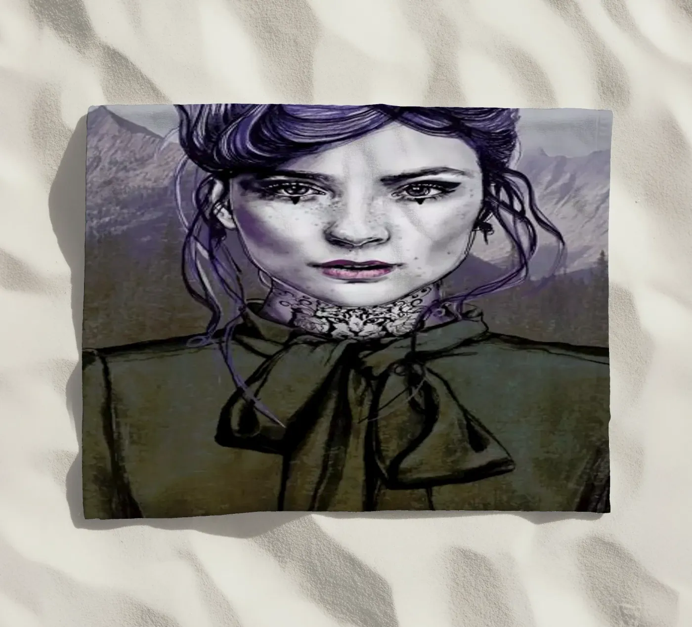 Purple Sky telo mare da Agnes KR Patience