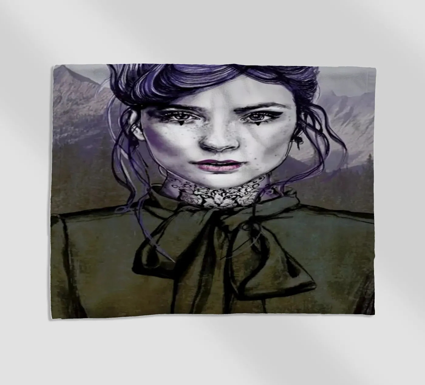 Purple Sky telo mare da Agnes KR Patience