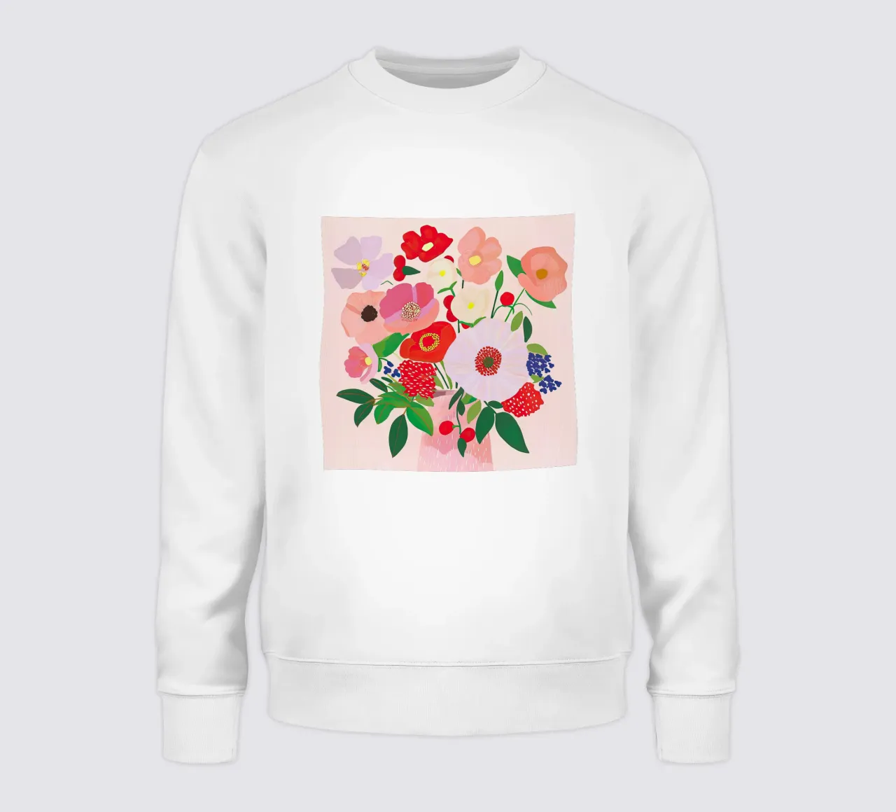 Gioia in fiore felpa da DaarbyN