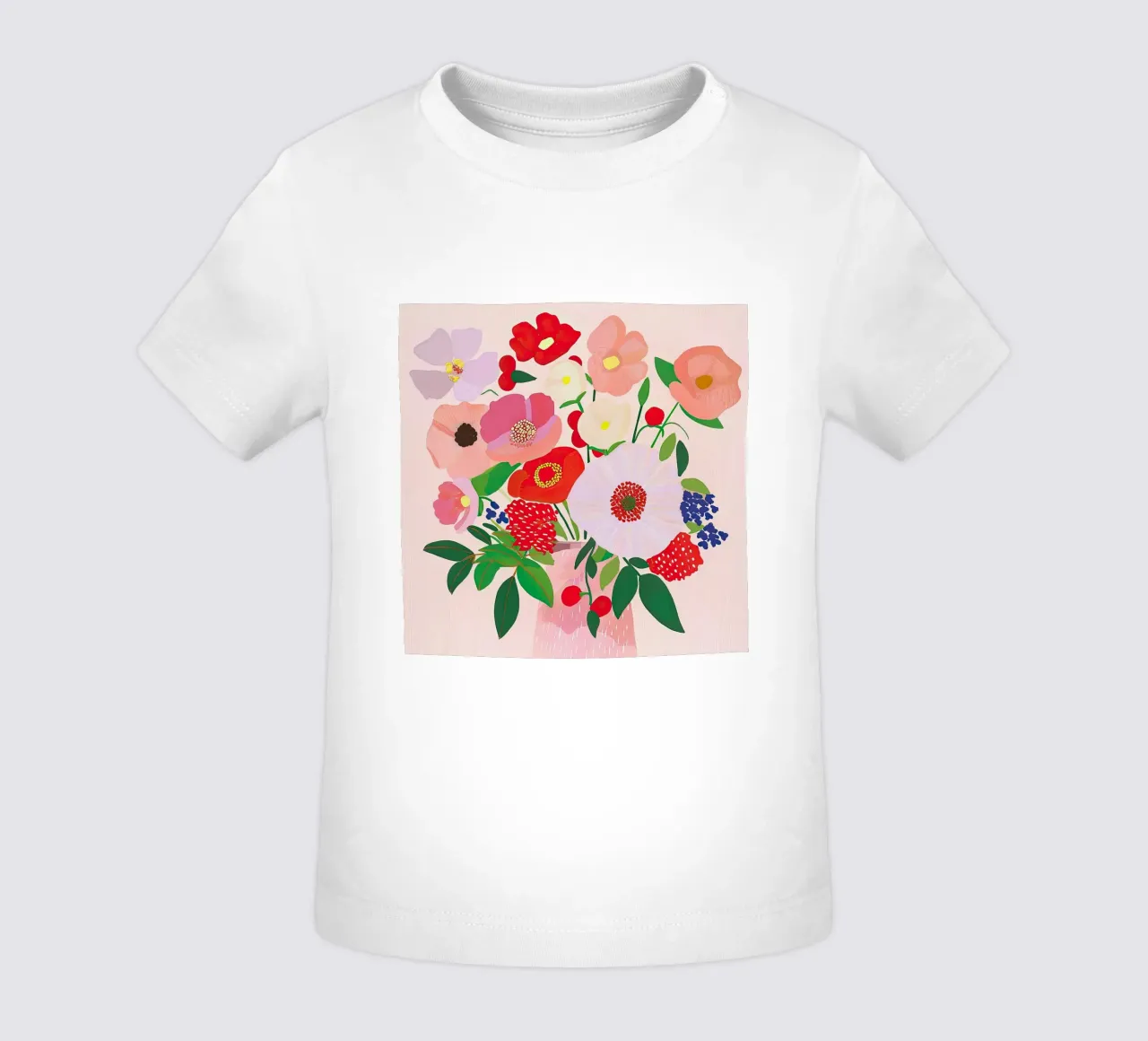 Gioia in fiore maglietta neonato da DaarbyN