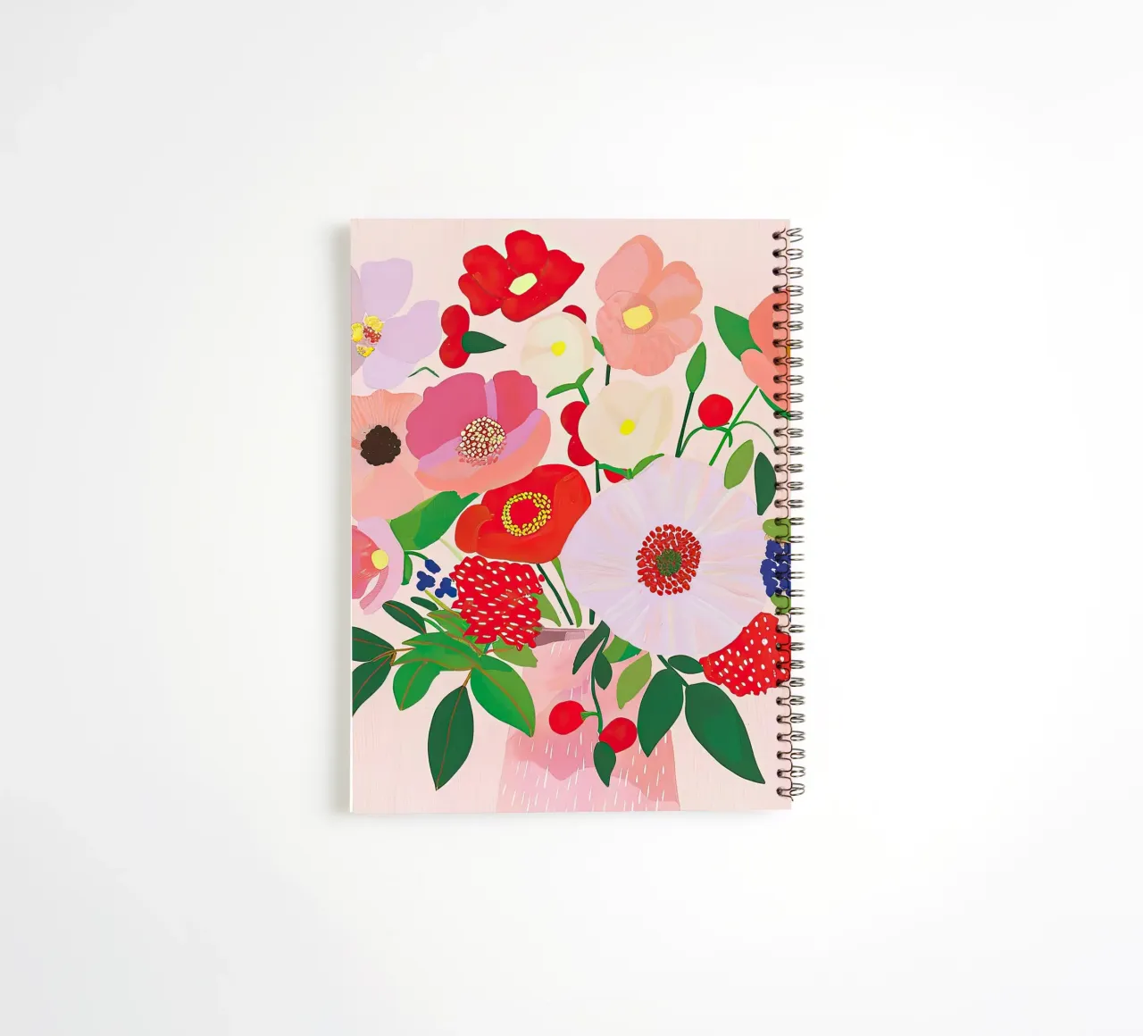 Blooming Joy spiral notebook by DaarbyN