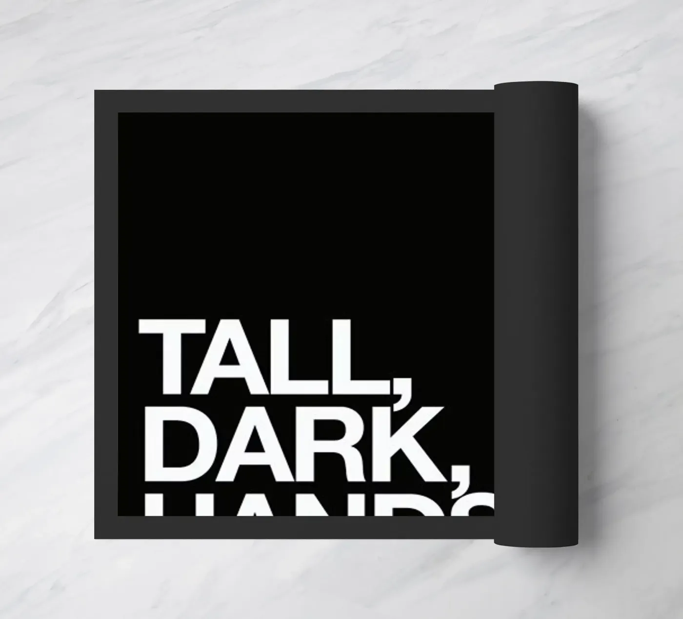 Tall Dark doormat by Studio One