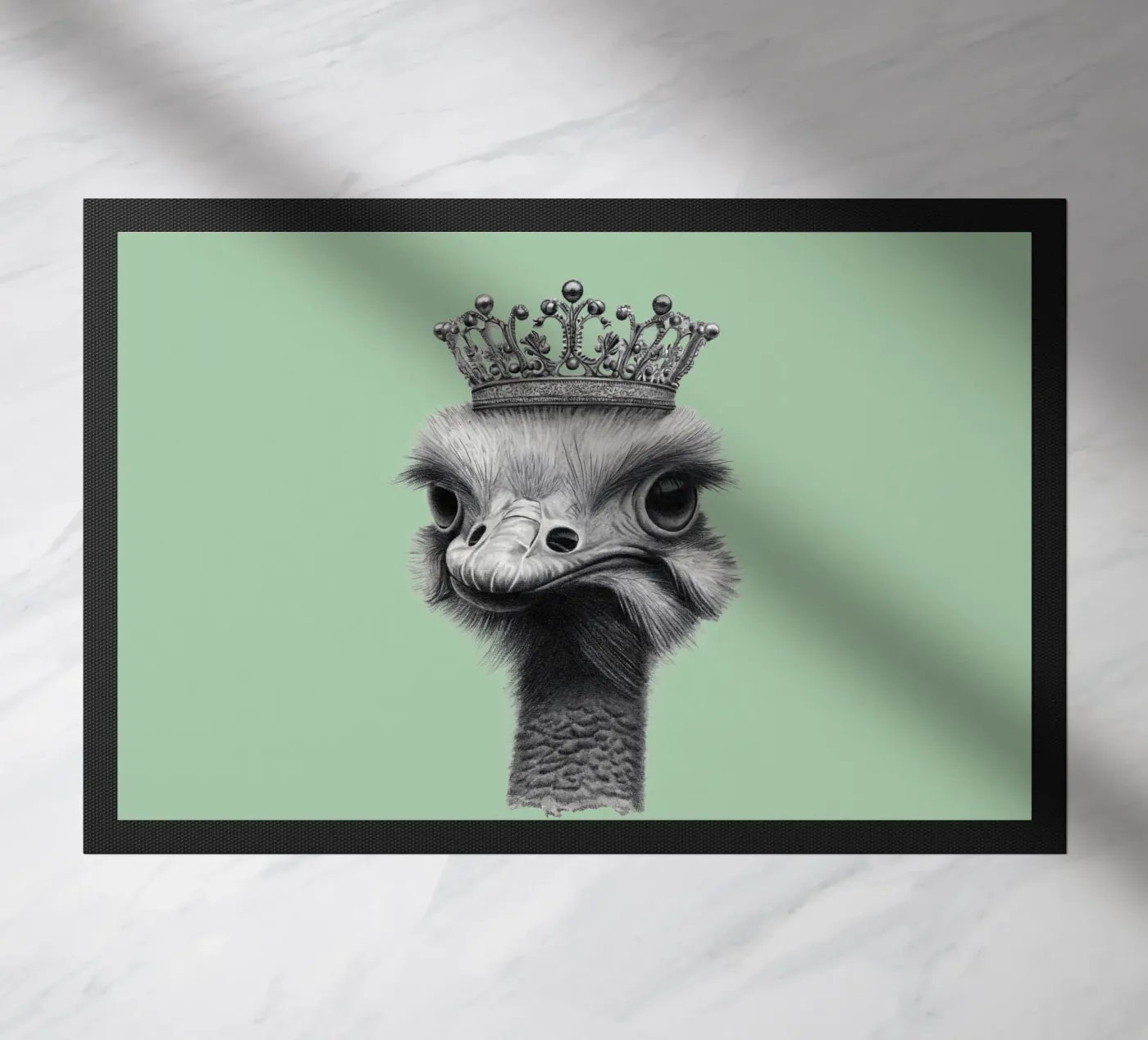 Princess doormat by Graphit und Farbe