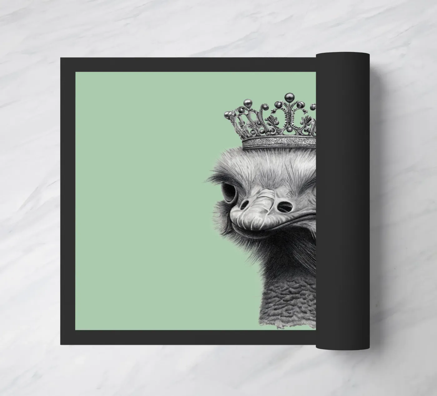 Princess doormat by Graphit und Farbe