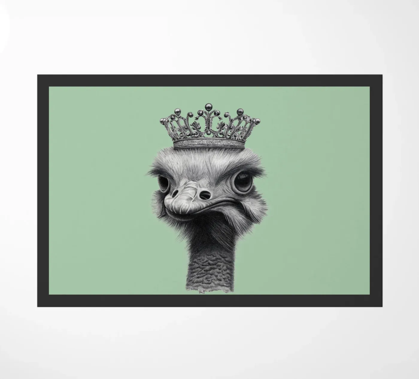 Princess doormat by Graphit und Farbe