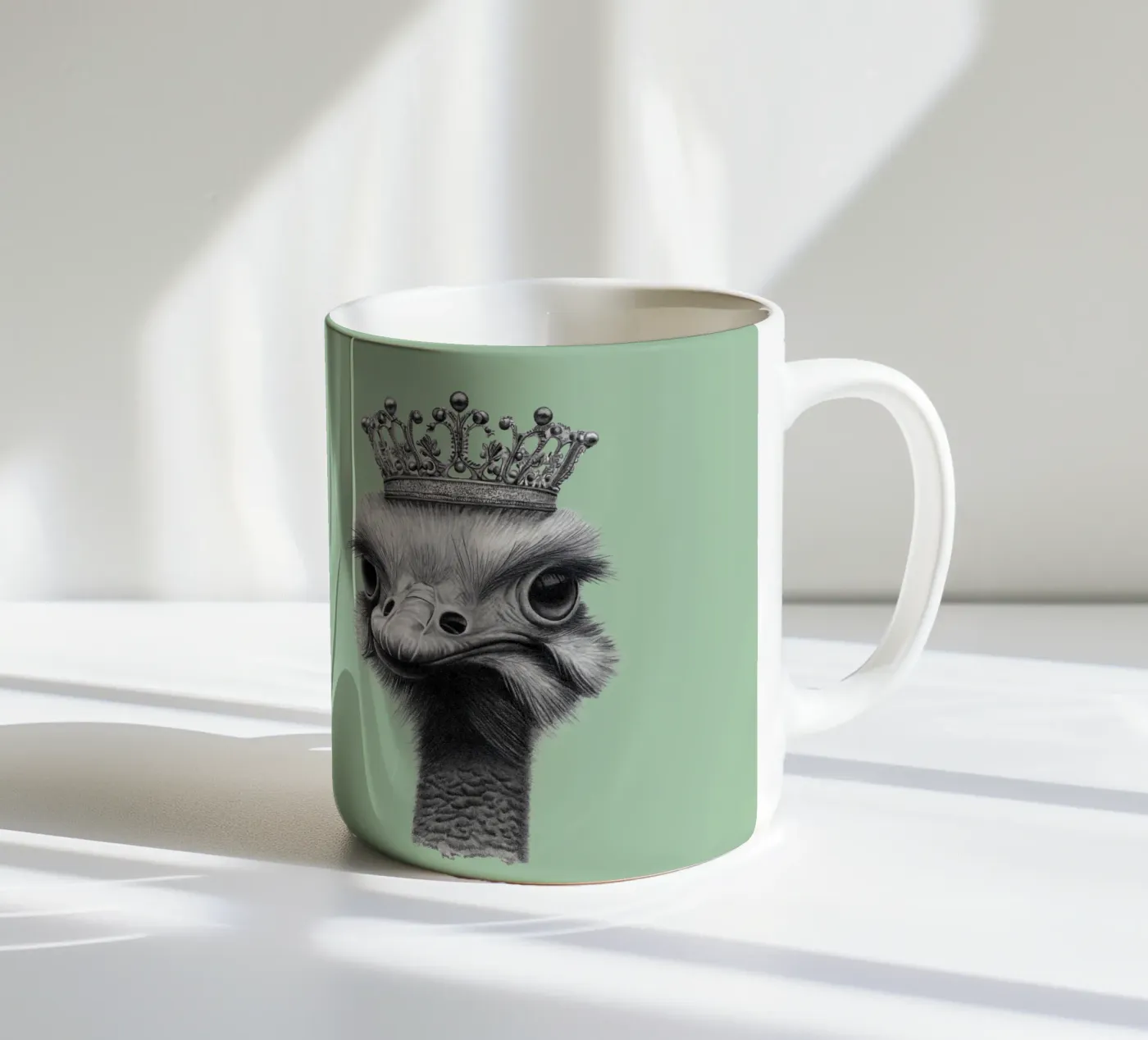 Princess ceramic mug by Graphit und Farbe