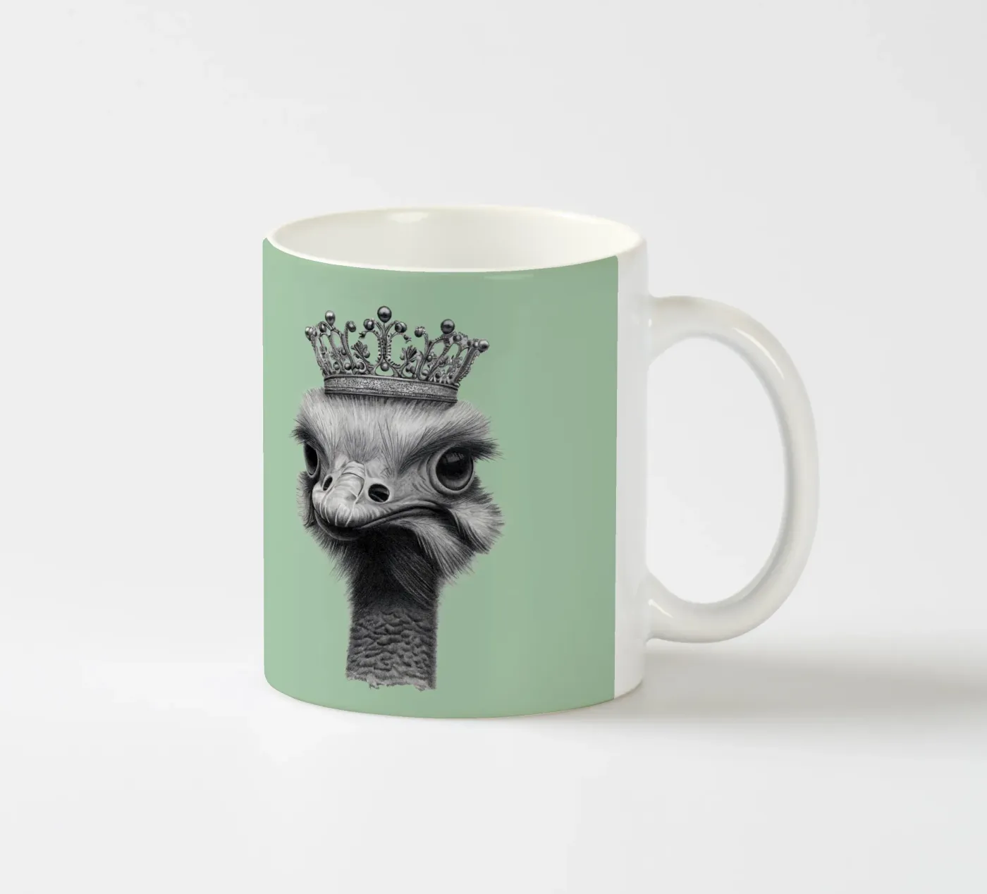 Princess ceramic mug by Graphit und Farbe
