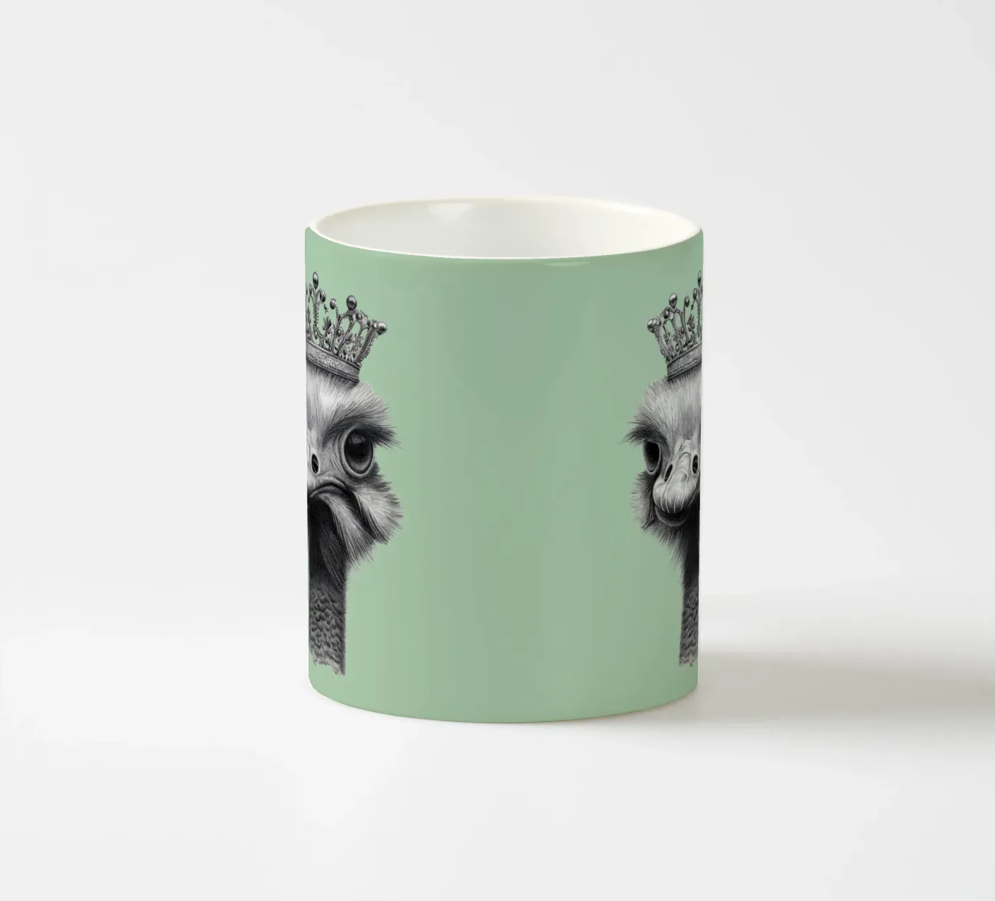 Princess ceramic mug by Graphit und Farbe