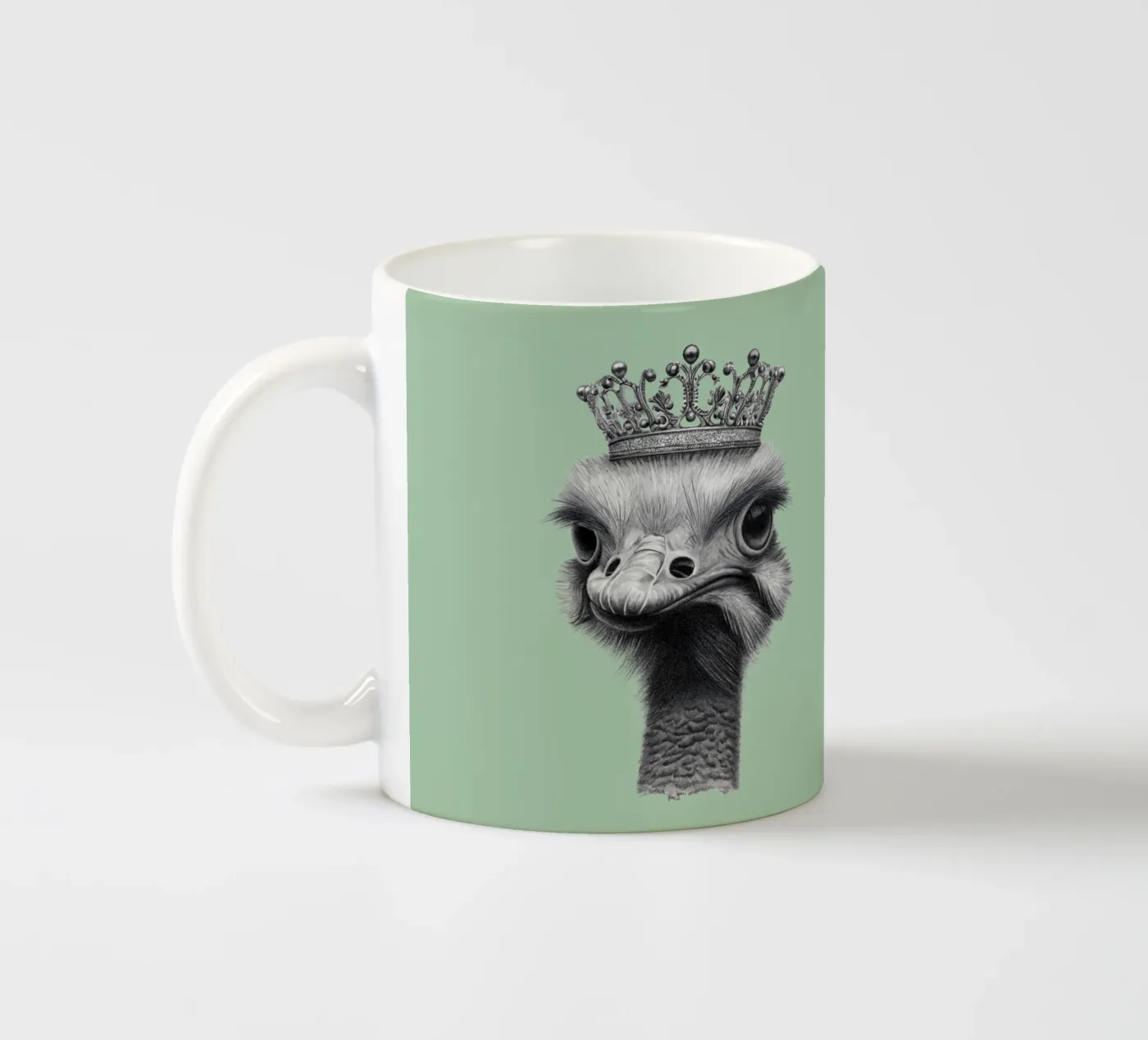 Princess ceramic mug by Graphit und Farbe
