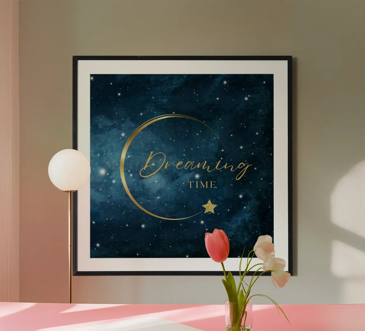 Dreaming Time (Teil 2) poster con telaio in plastica da thegirlcalledlonging