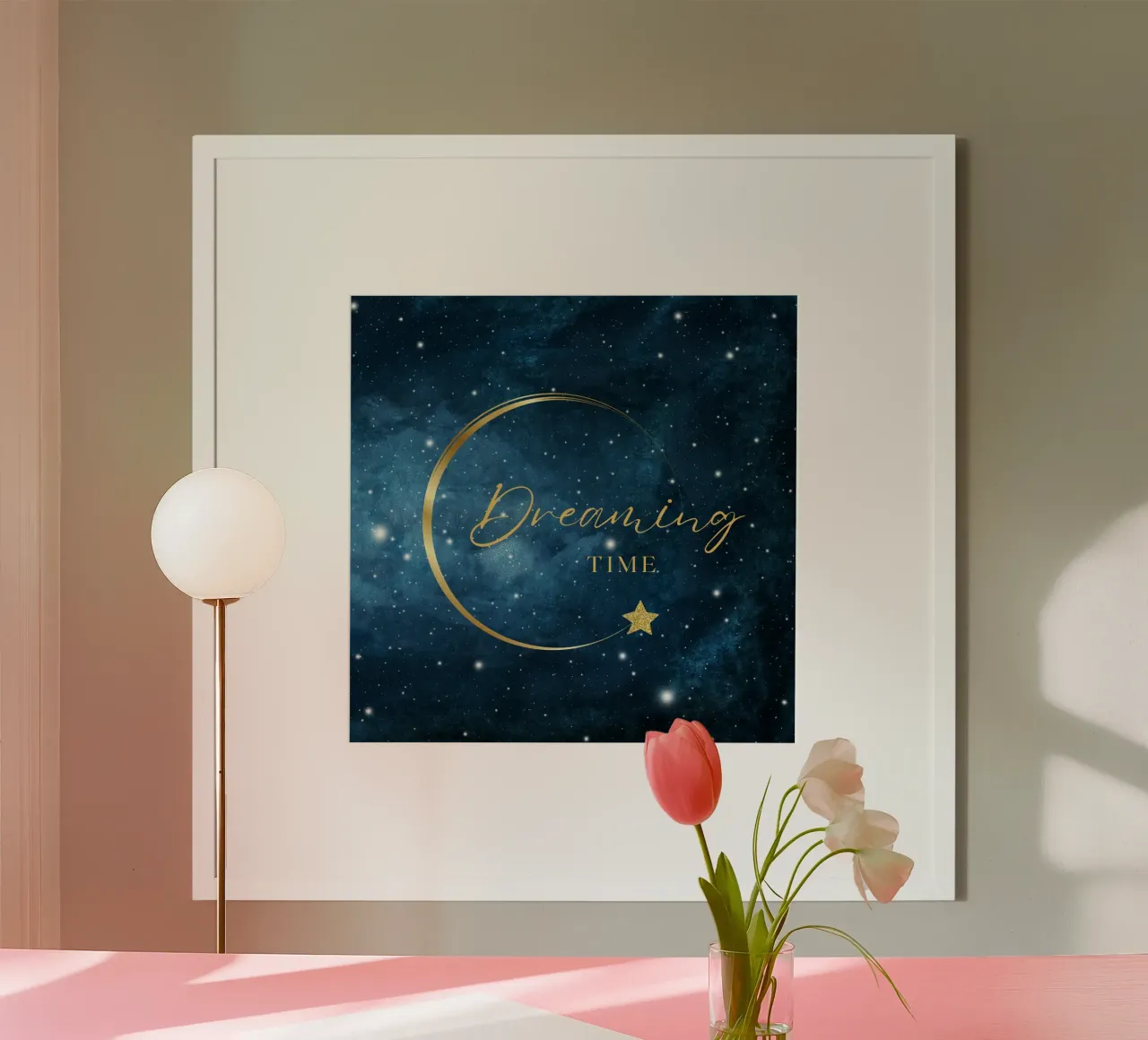 Dreaming Time (Teil 2) poster con telaio in plastica da thegirlcalledlonging