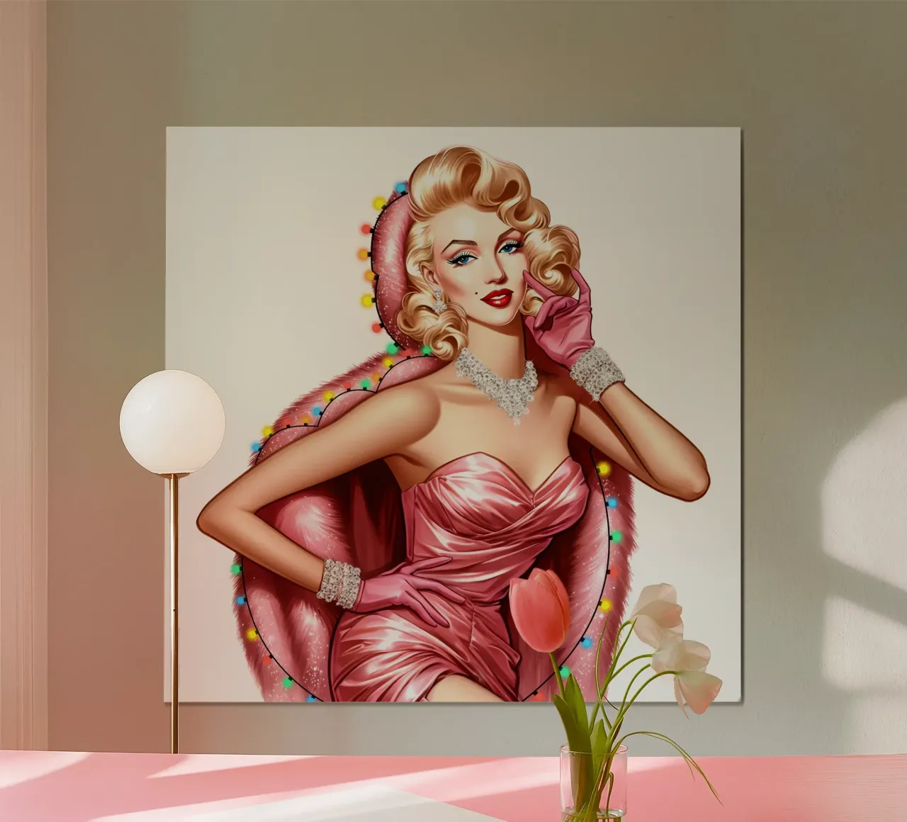 Buon Natale Marilyn poster da ARTOMATIC