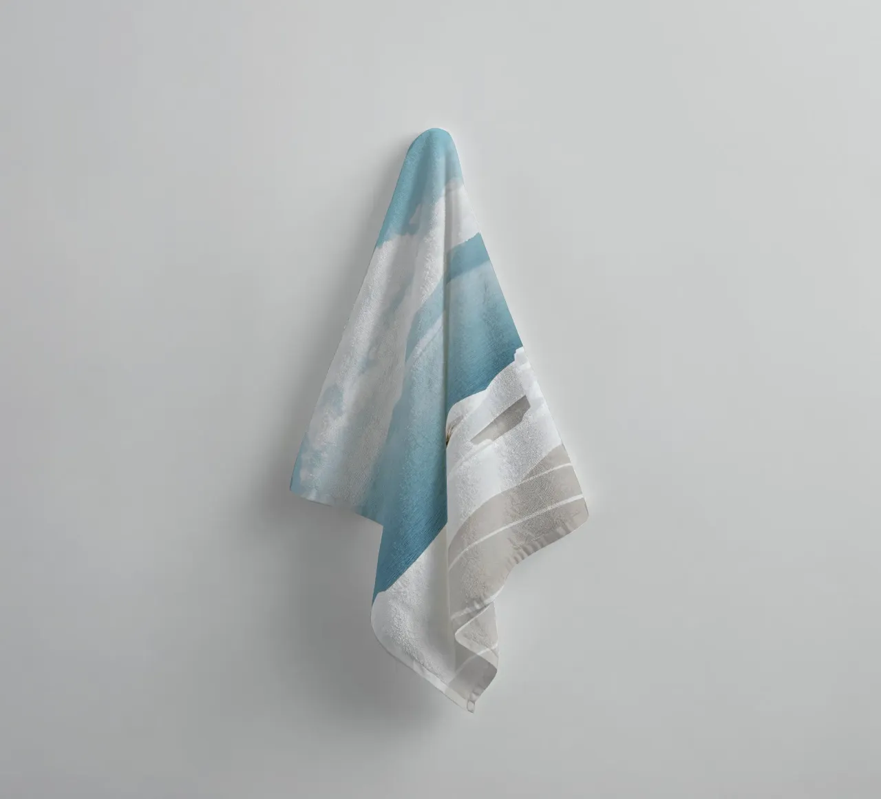 Santorini Greece, Greek Islands, Travel Print, Europe Photo towel by TheTravelClub