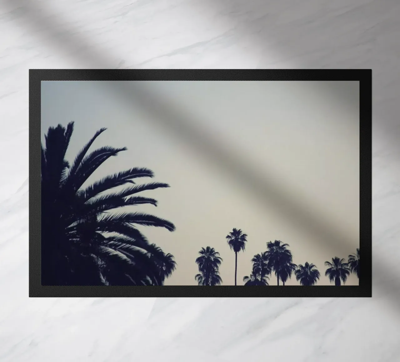 Echo Park Palms doormat by Catherine McDonald