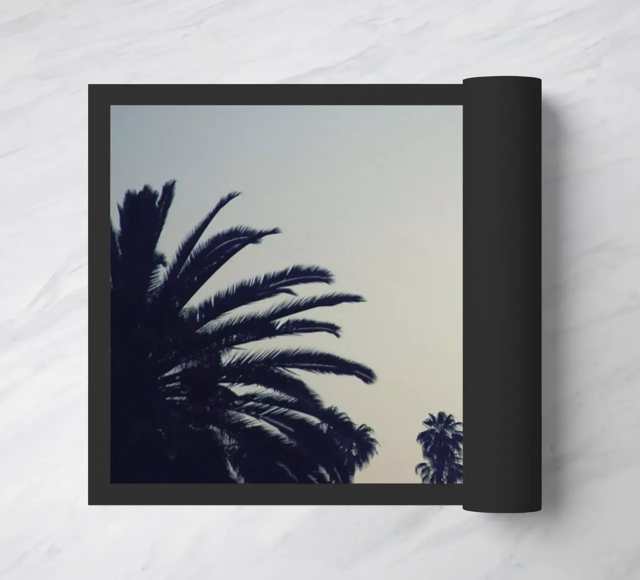 Echo Park Palms doormat by Catherine McDonald