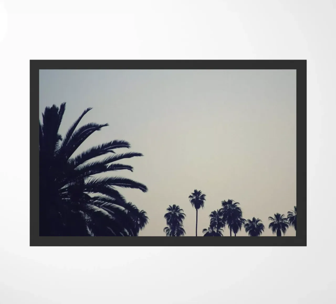 Echo Park Palms doormat by Catherine McDonald