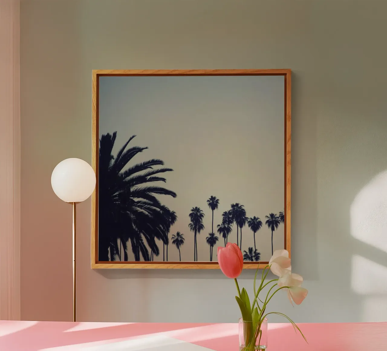 Echo Park Palms plexiglass da Catherine McDonald