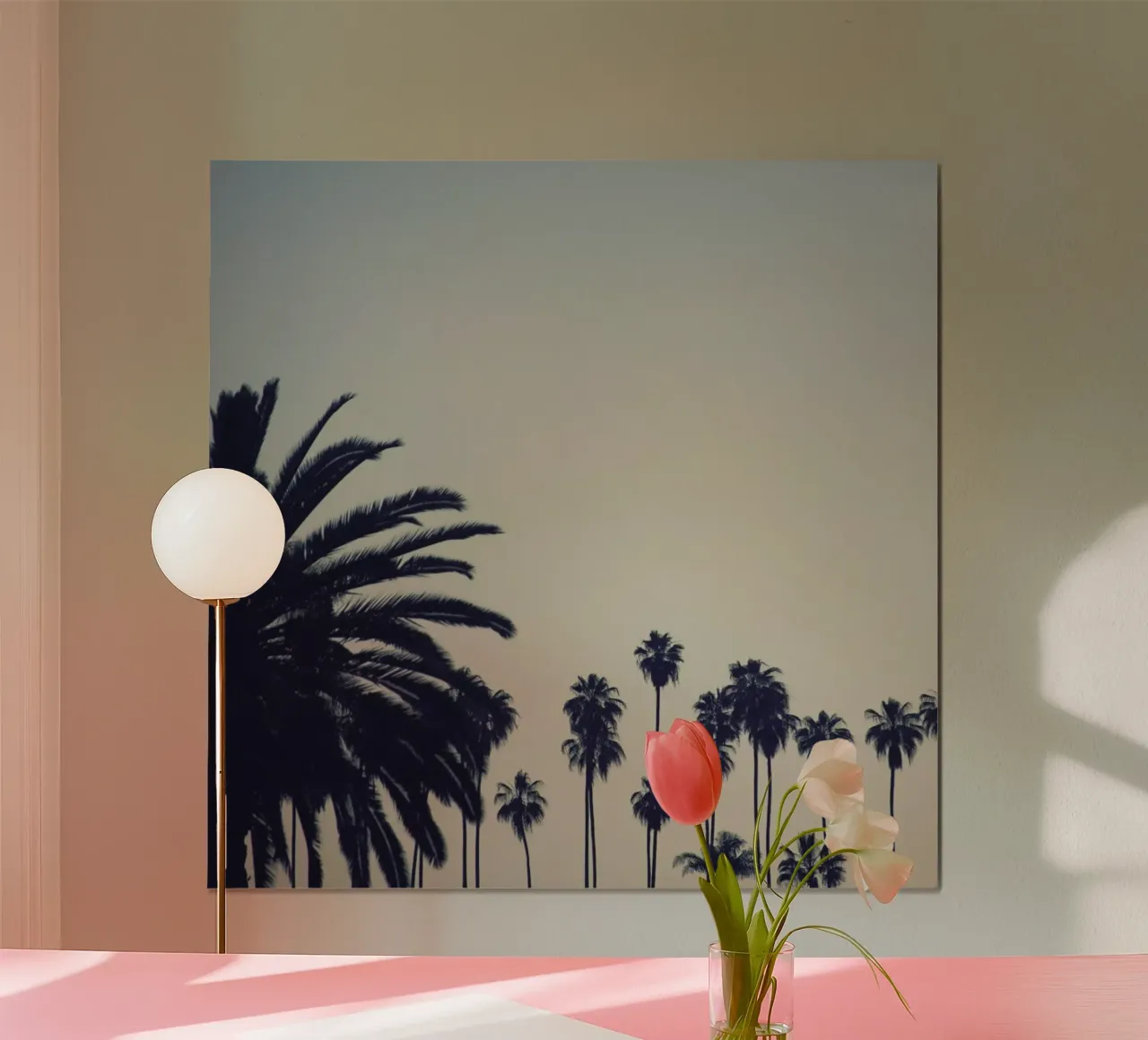 Echo Park Palms carta hahnemühle da Catherine McDonald