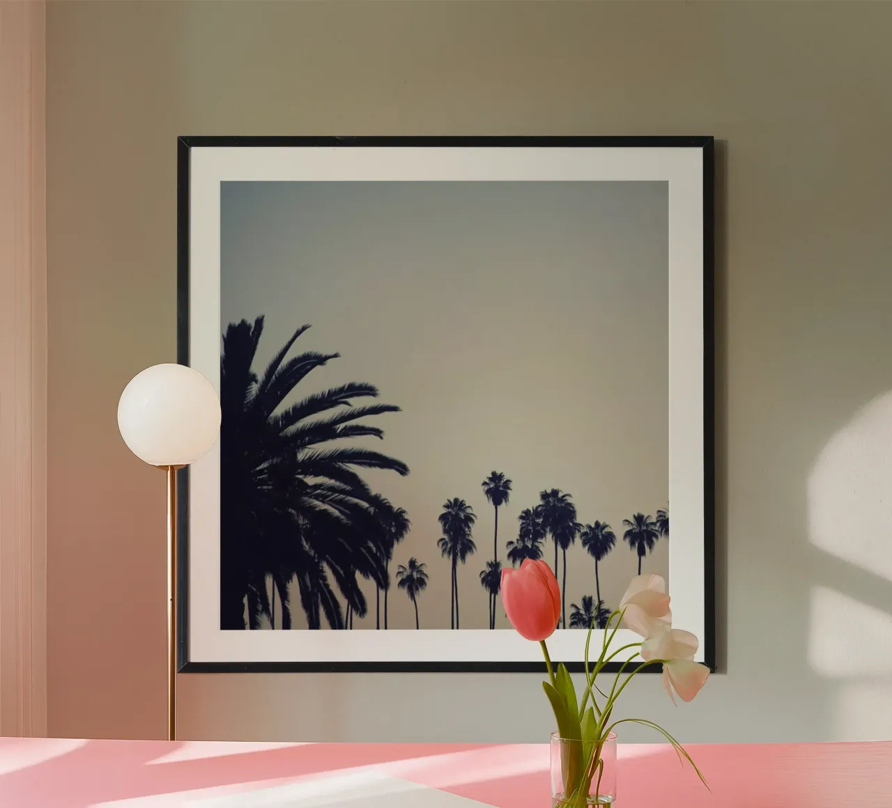 Echo Park Palms carta hahnemühle da Catherine McDonald