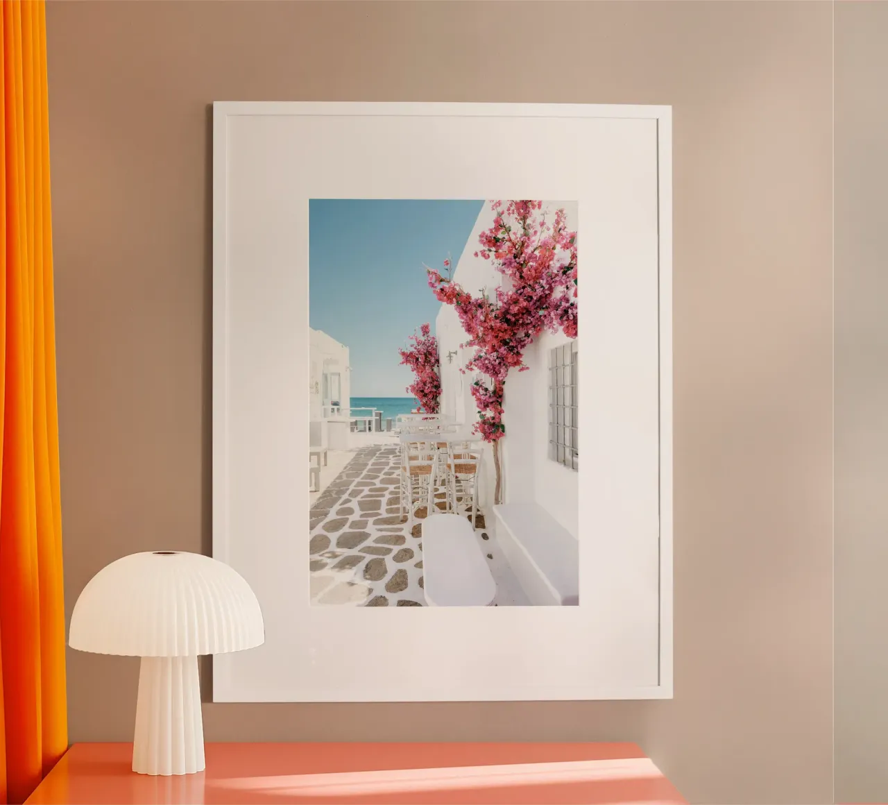 Paros Greek Islands poster by TheTravelClub