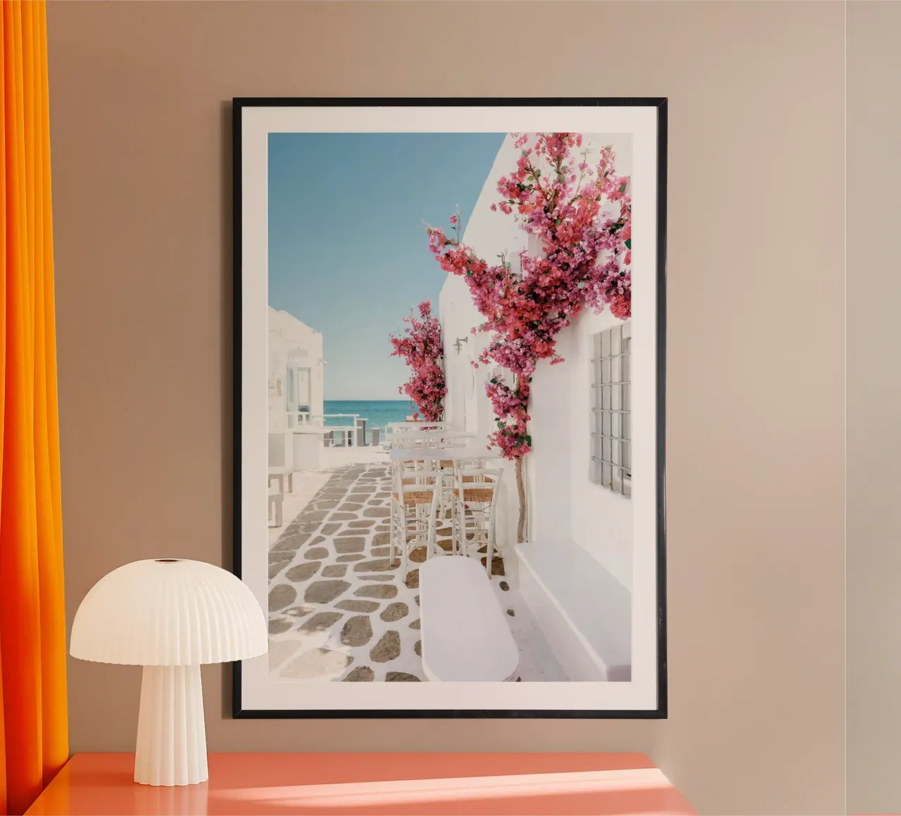 Paros Greek Islands poster by TheTravelClub