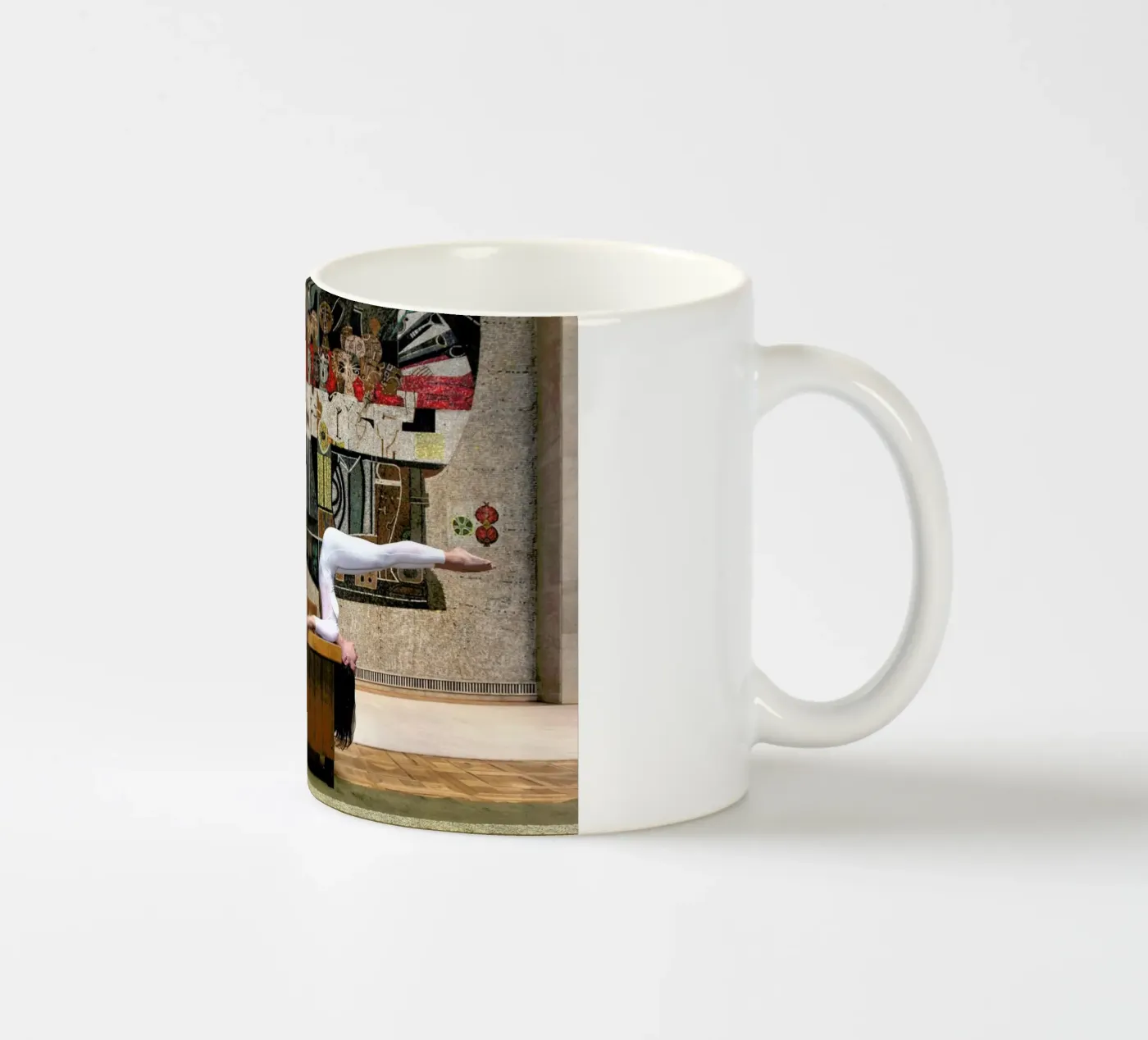 Belgrade #4 ceramic mug by The Urban Yoga