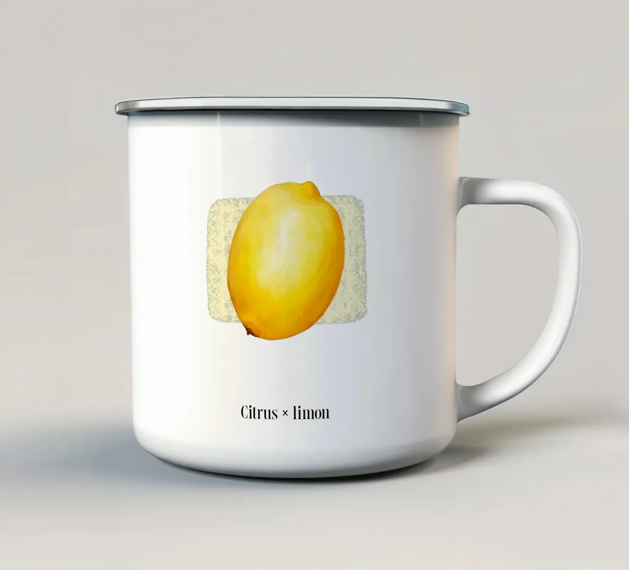 Citrus x limon № 1 emaille mok van color&shape
