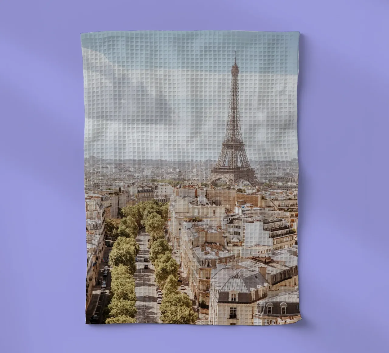 Paris Travel Print, Europe Summer Print, La Vie En Rose torchon de TheTravelClub