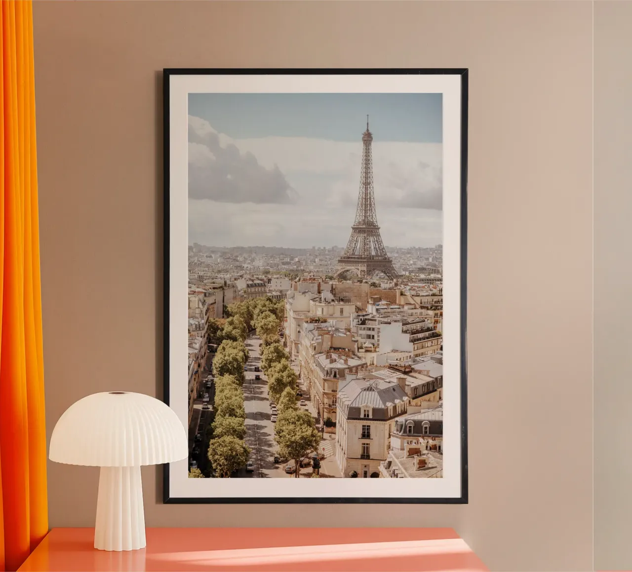 Paris Travel Print, Europa Sommer Print, La Vie En Rose Hahnemühle von TheTravelClub