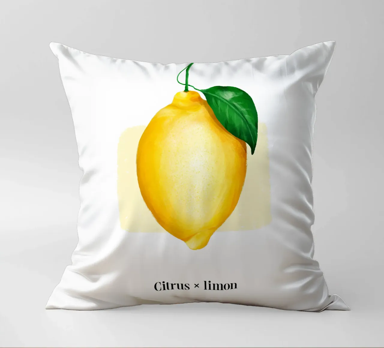 Citrus x limon № 2 cuscino da color&shape