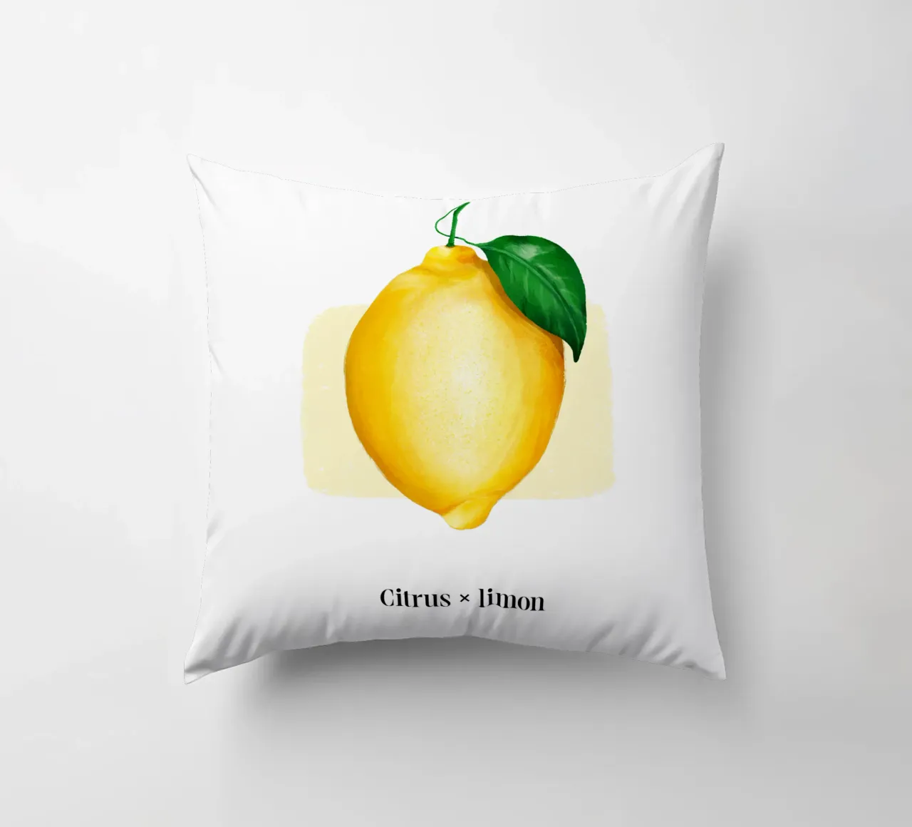 Citrus x limon № 2 cuscino da color&shape