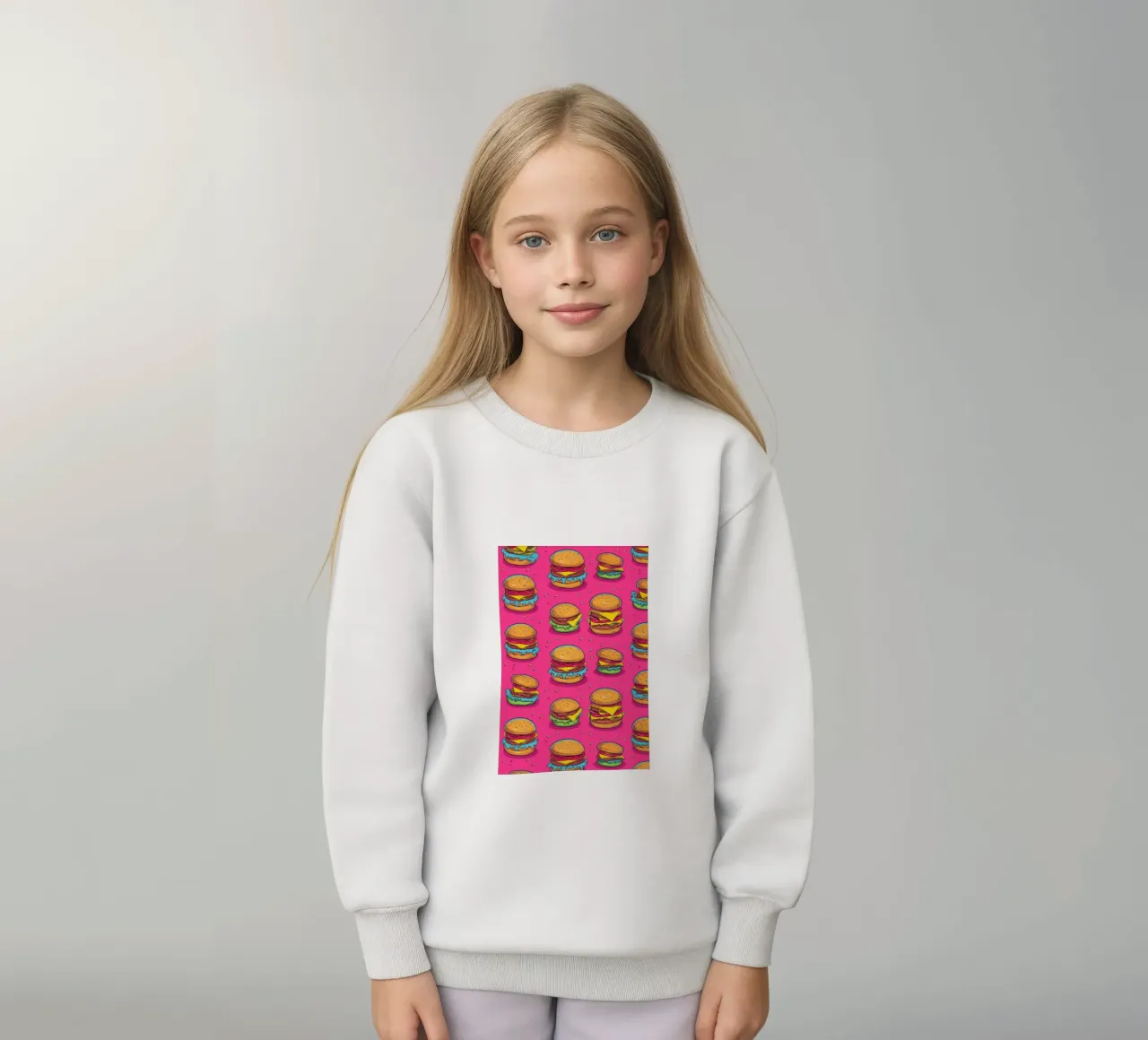 Doppel-whopper Popart felpa bambino da Carinaprint