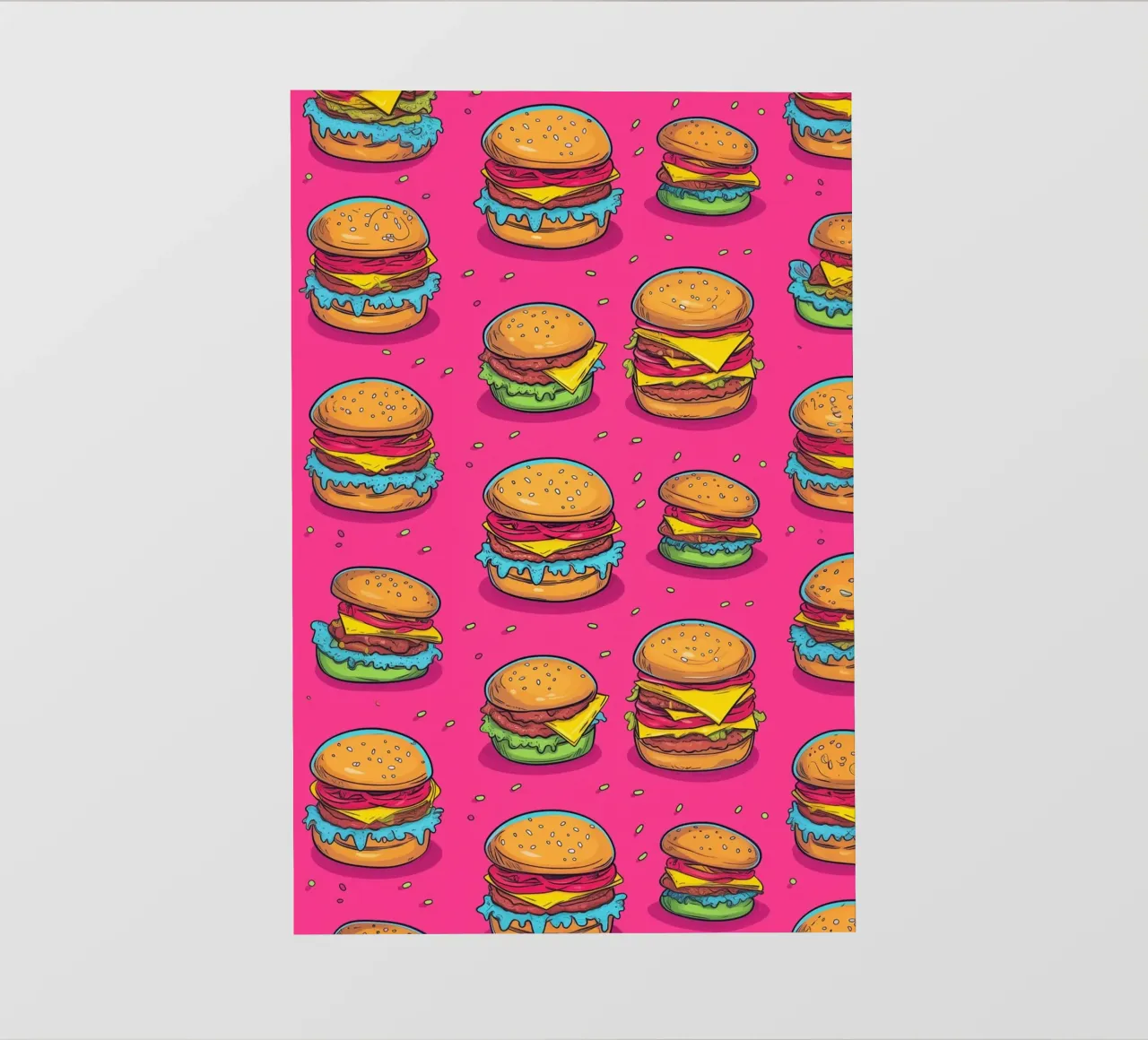 Doppel-whopper Popart telo in pvc da Carinaprint