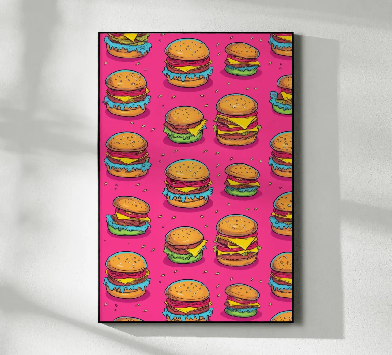 Doppel-whopper Popart plexiglass da Carinaprint