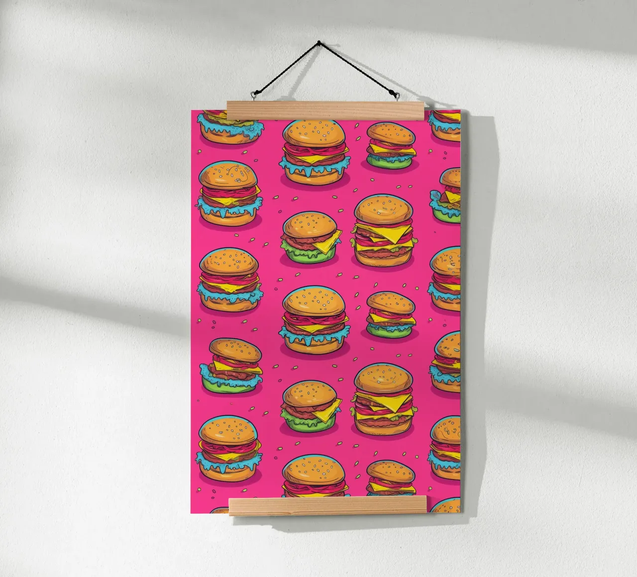 Doppel-whopper Popart carta hahnemühle da Carinaprint