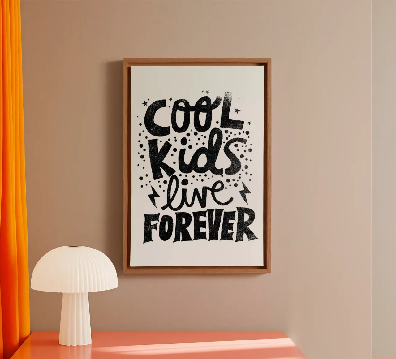 Cool Kids tela con Cornice a cassetta da Matthew Taylor Wilson