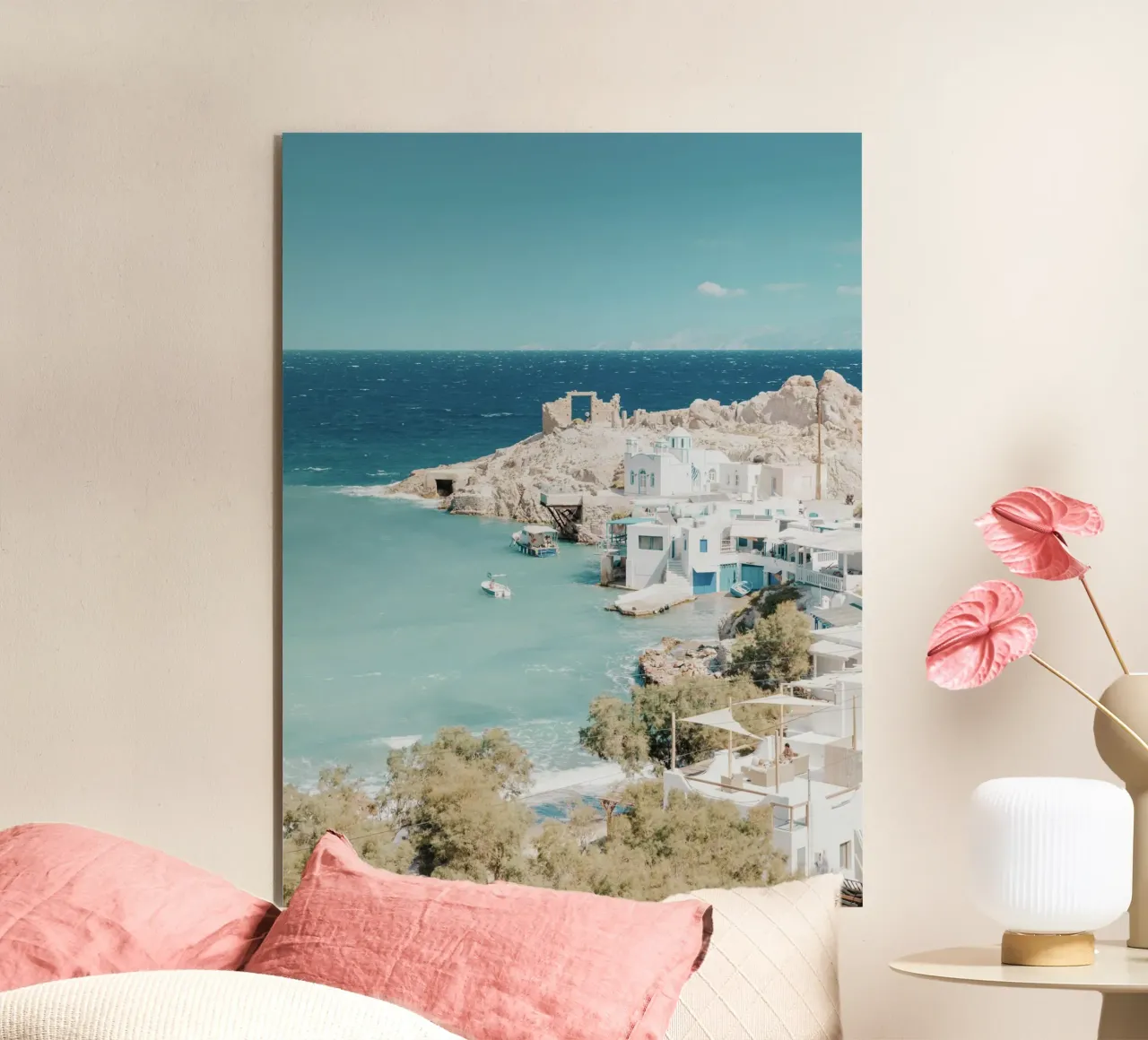 Milos Grèce, Imprimerie de voyage européenne alu dibond de TheTravelClub