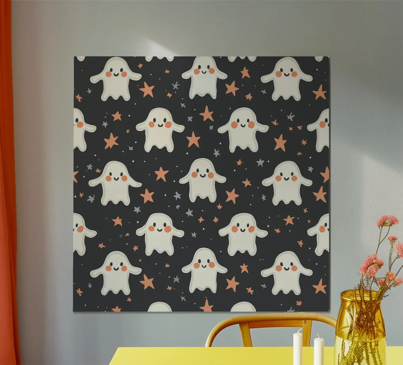 Ghost patterns for children poster by Autofocus