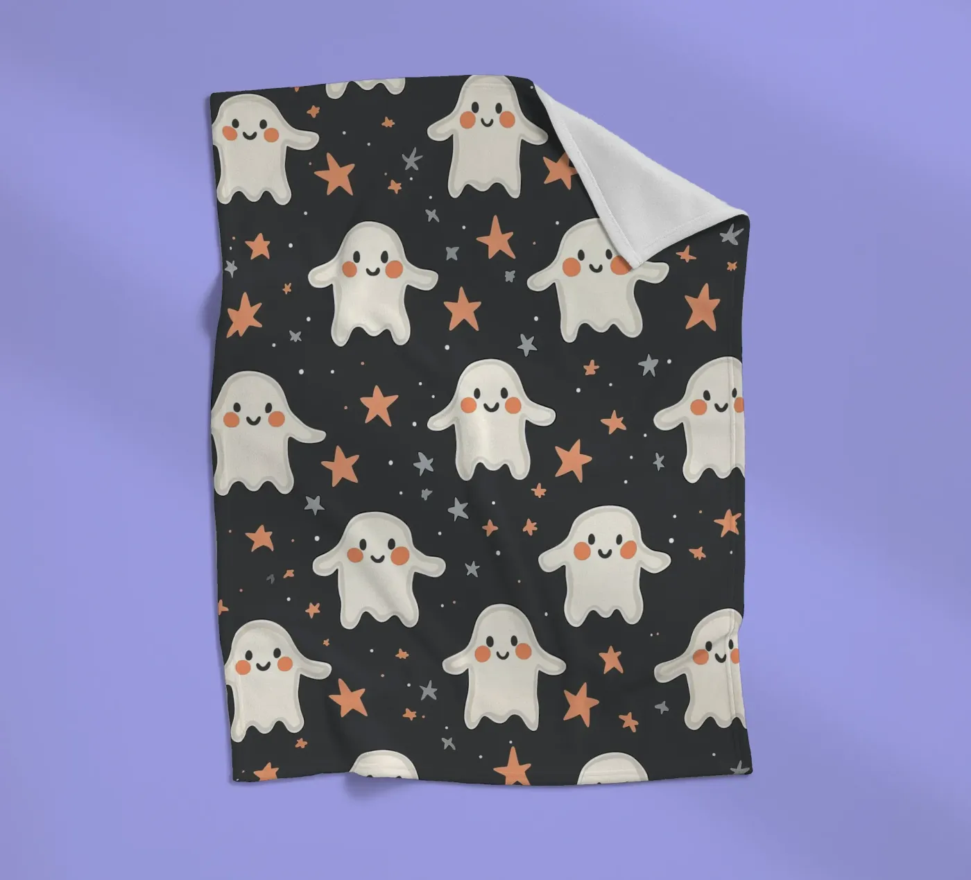 Ghost patterns for children Fleecedecke von Autofocus