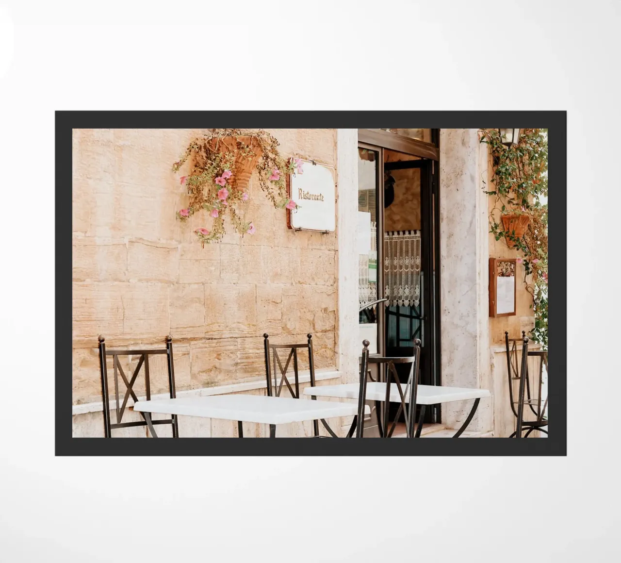 Italian Cafe Print, Brunch Print, European La Dolce Vita zerbino da TheTravelClub