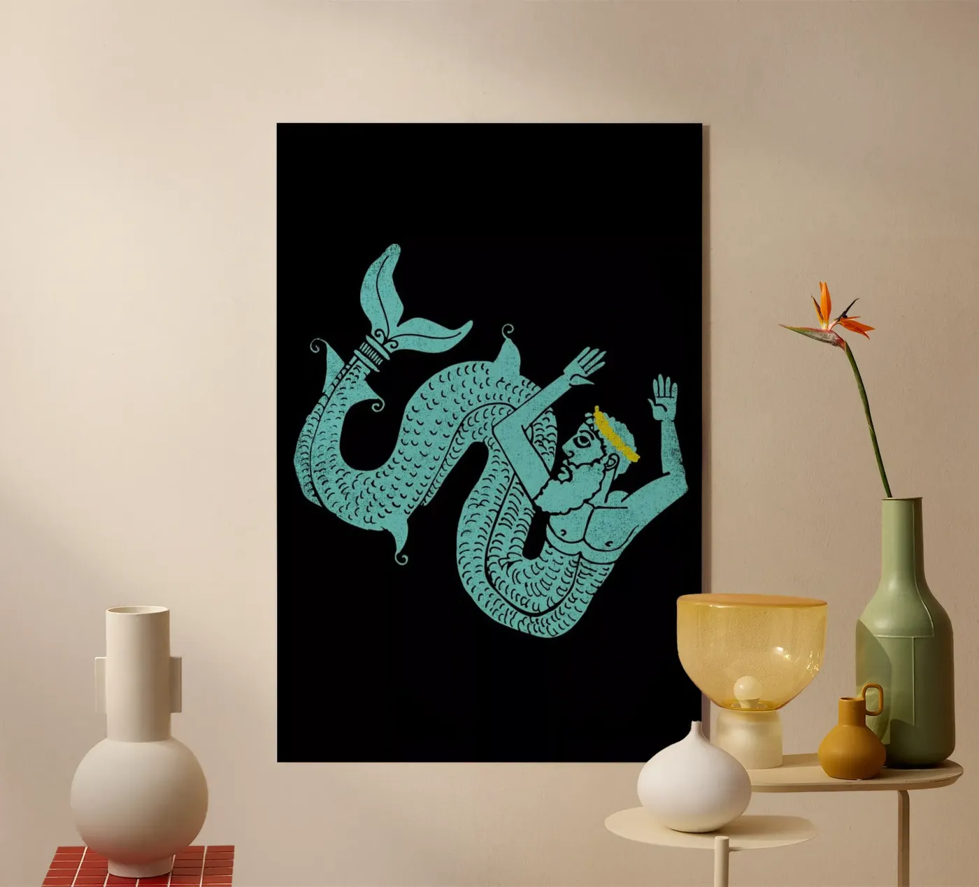 Neptune plexiglas de Matthew Taylor Wilson