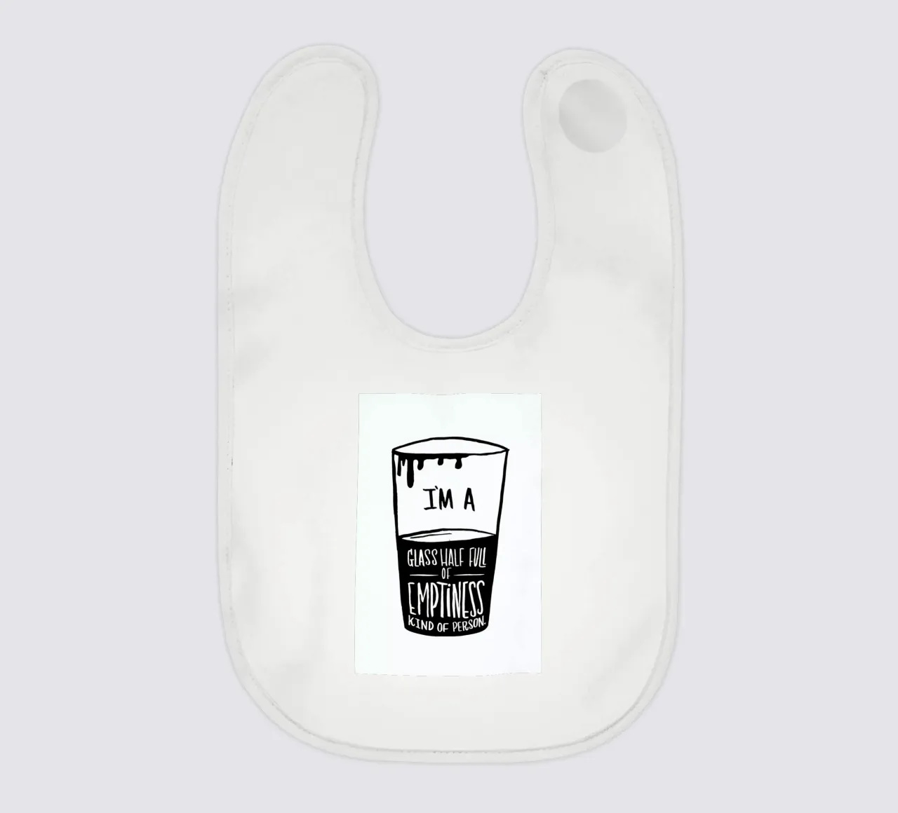 Half Full bavaglino da Matthew Taylor Wilson