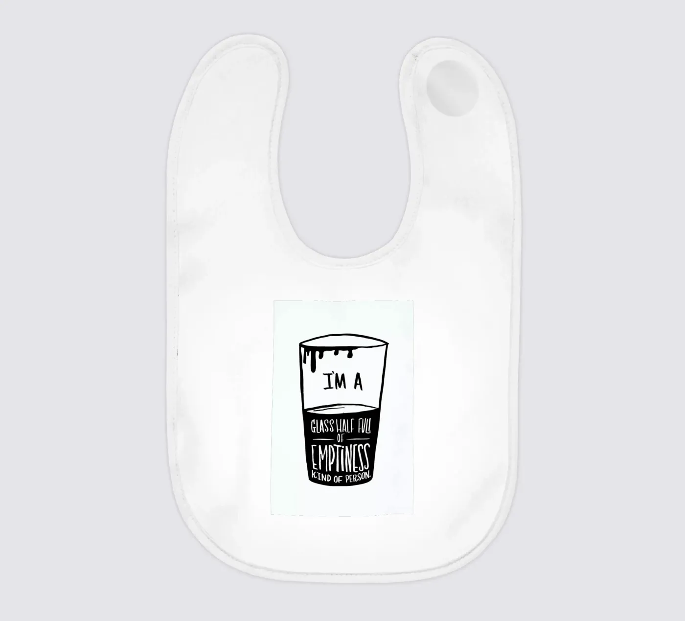 Half Full bavaglino da Matthew Taylor Wilson