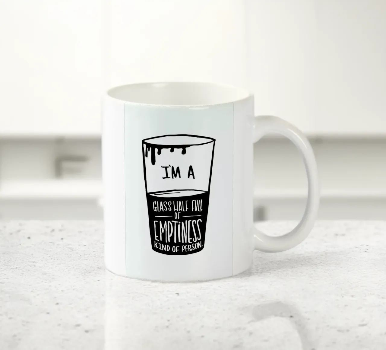 Half Full tazza in ceramica da Matthew Taylor Wilson