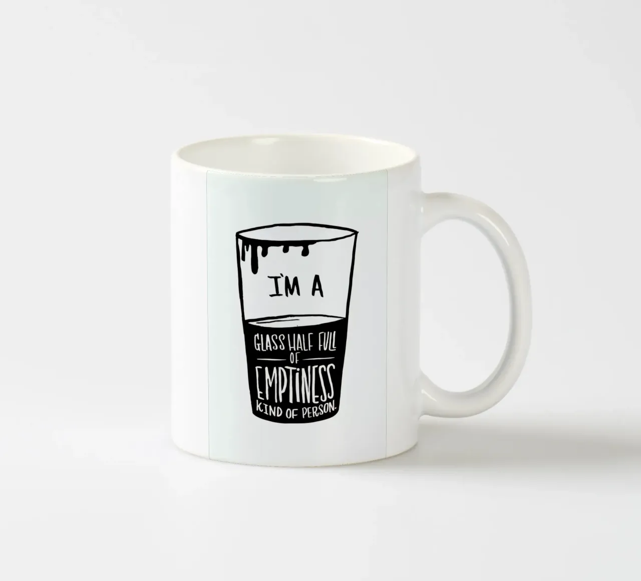 Half Full tazza in ceramica da Matthew Taylor Wilson