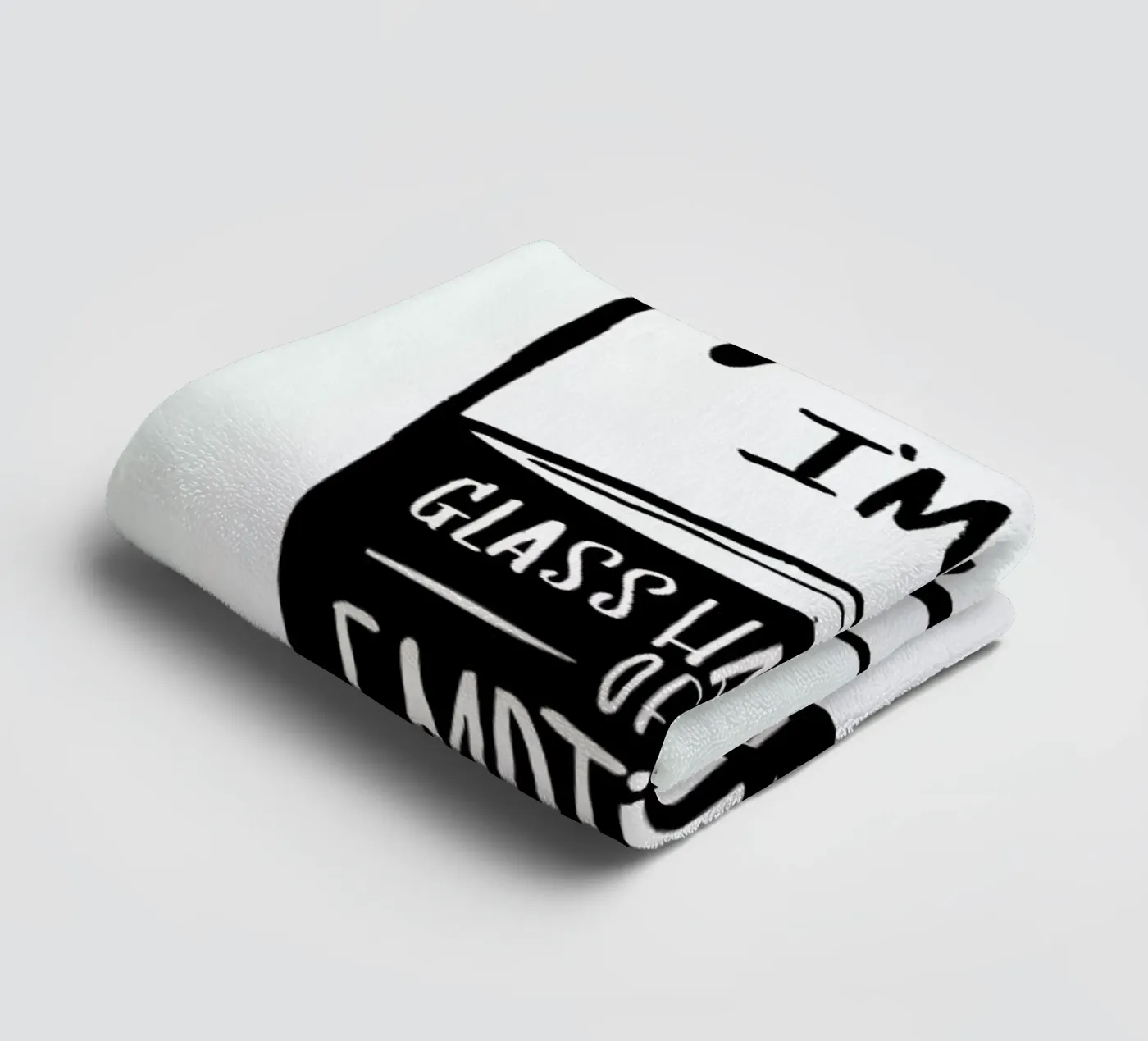Half Full badhanddoek van Matthew Taylor Wilson