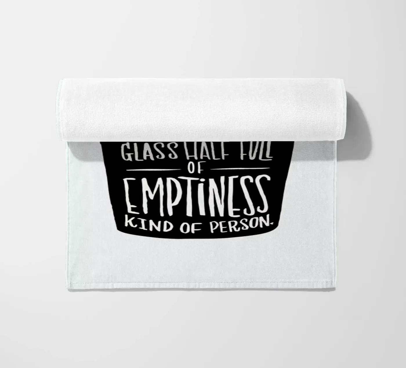 Half Full Strandtuch von Matthew Taylor Wilson