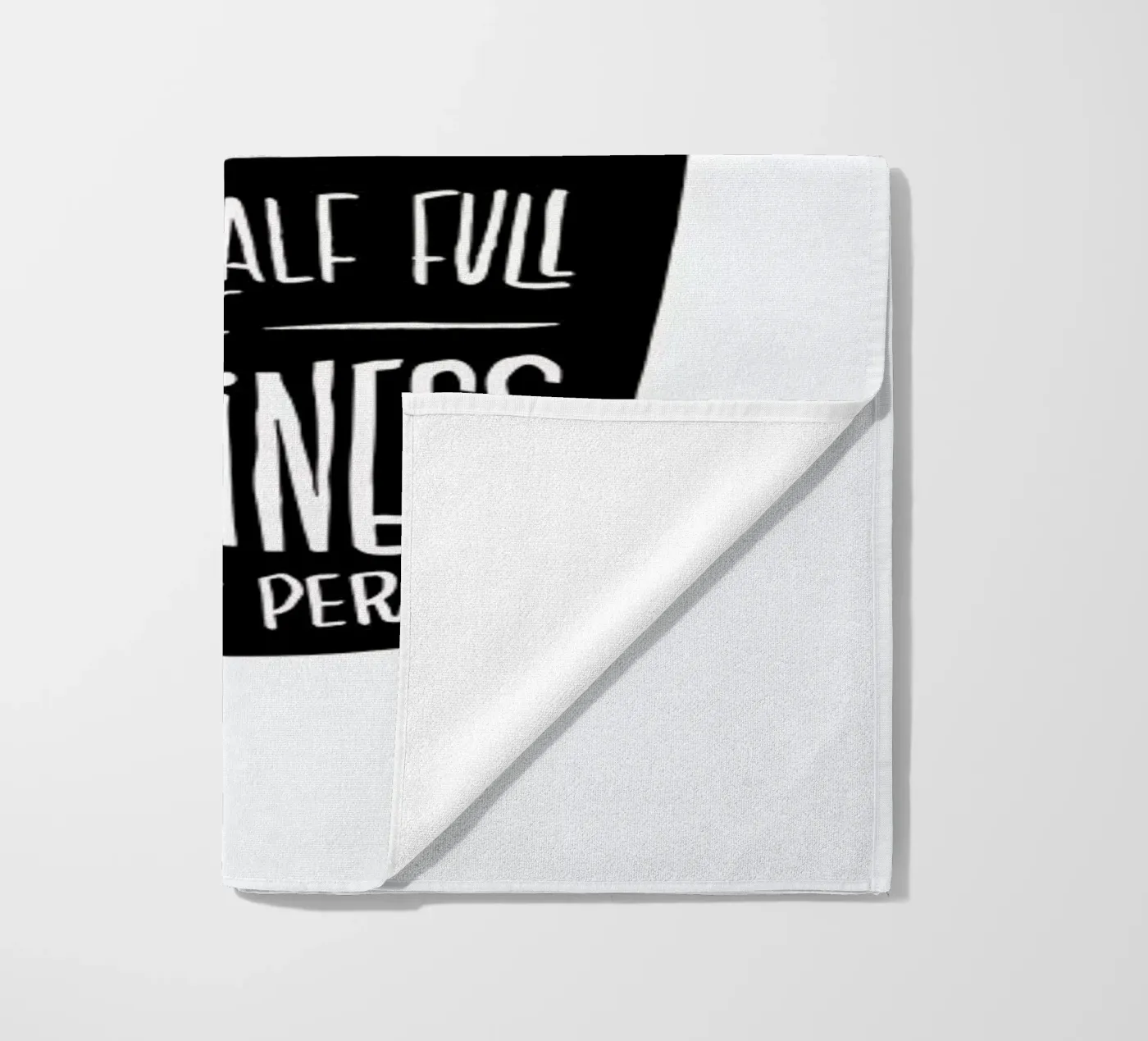 Half Full Strandtuch von Matthew Taylor Wilson